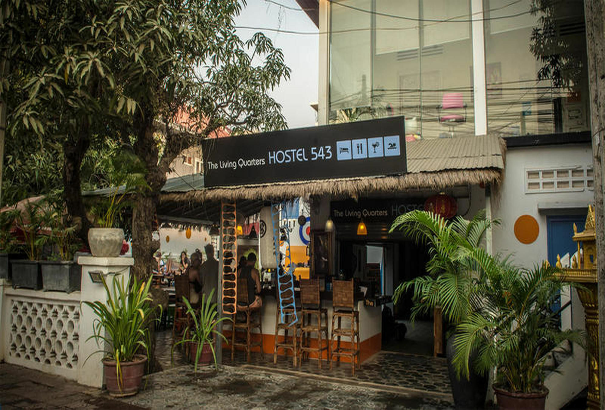 The Living Quarters Hostel 543 시엠리아프 외부 사진